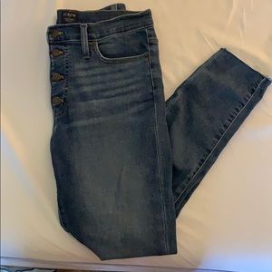 Jcrew High rise skinny size 29